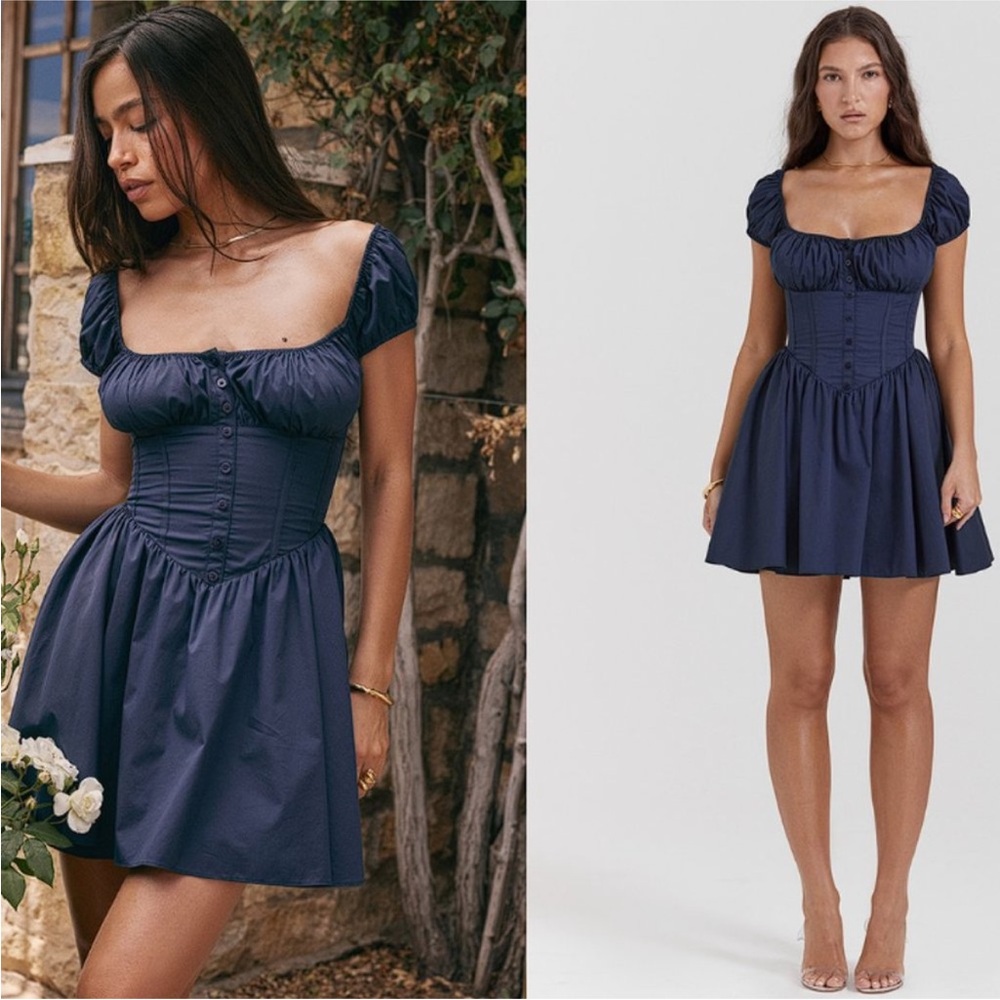 House of CB Navy Mini Dress